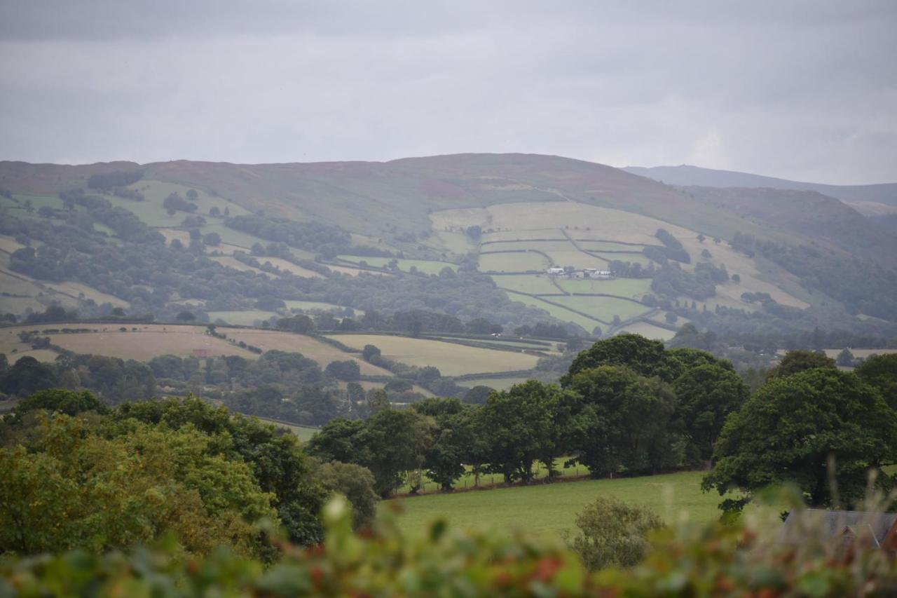 Hillside View Villa Rhayader Bagian luar foto
